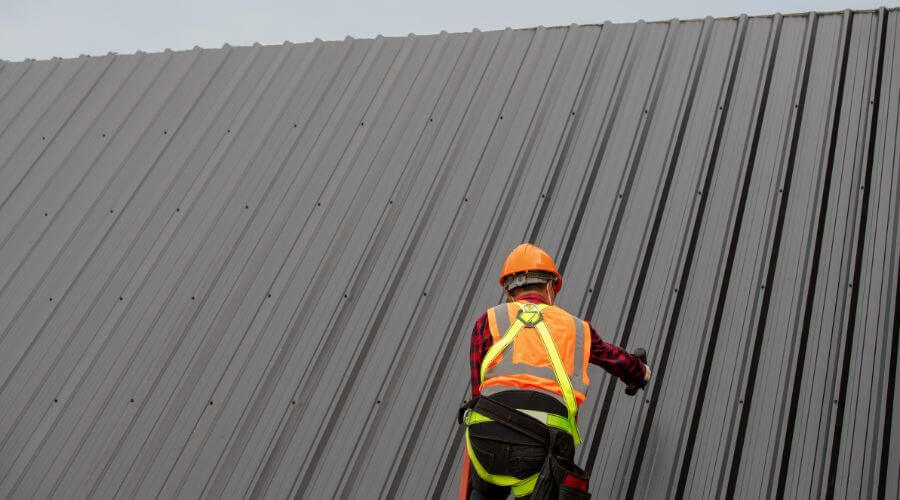 Professional metal roof installation services in Whitefield, OK
